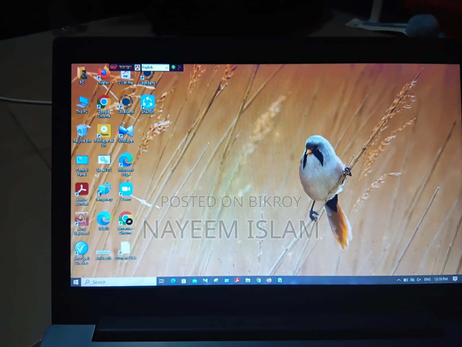 Laptop Lenovo 4GB AMD HDD 1TB