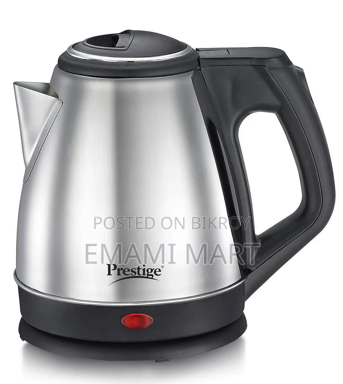 Prestige 1.2 Litres Electric Kettle (PKCS 1.2)| Silver | Auto Cut-Off 