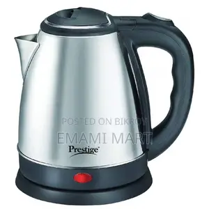 Prestige 1.2 Litres Electric Kettle (PKCS 1.2)| Silver | Auto Cut-Off 