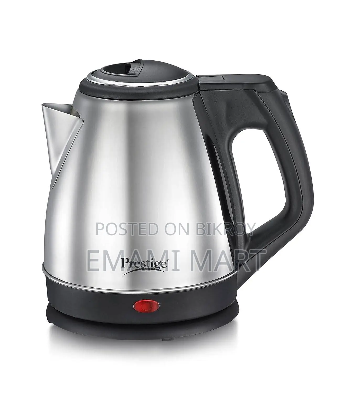 Prestige 1.2 Litres Electric Kettle (PKCS 1.2)| Silver | Auto Cut-Off 