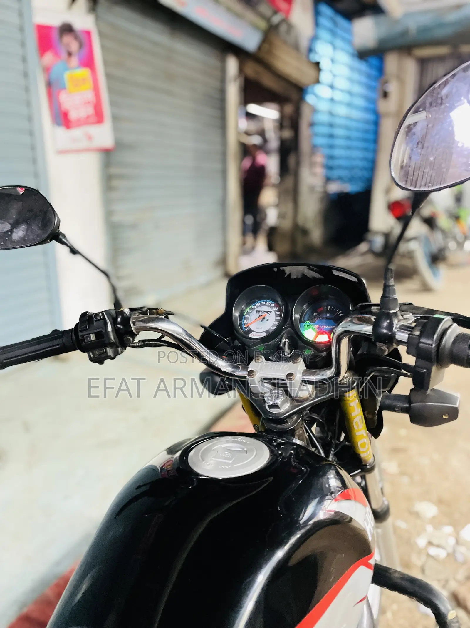 হিরো এইচএফ ডিলাক্স ২০১৮ ব্ল্যাক