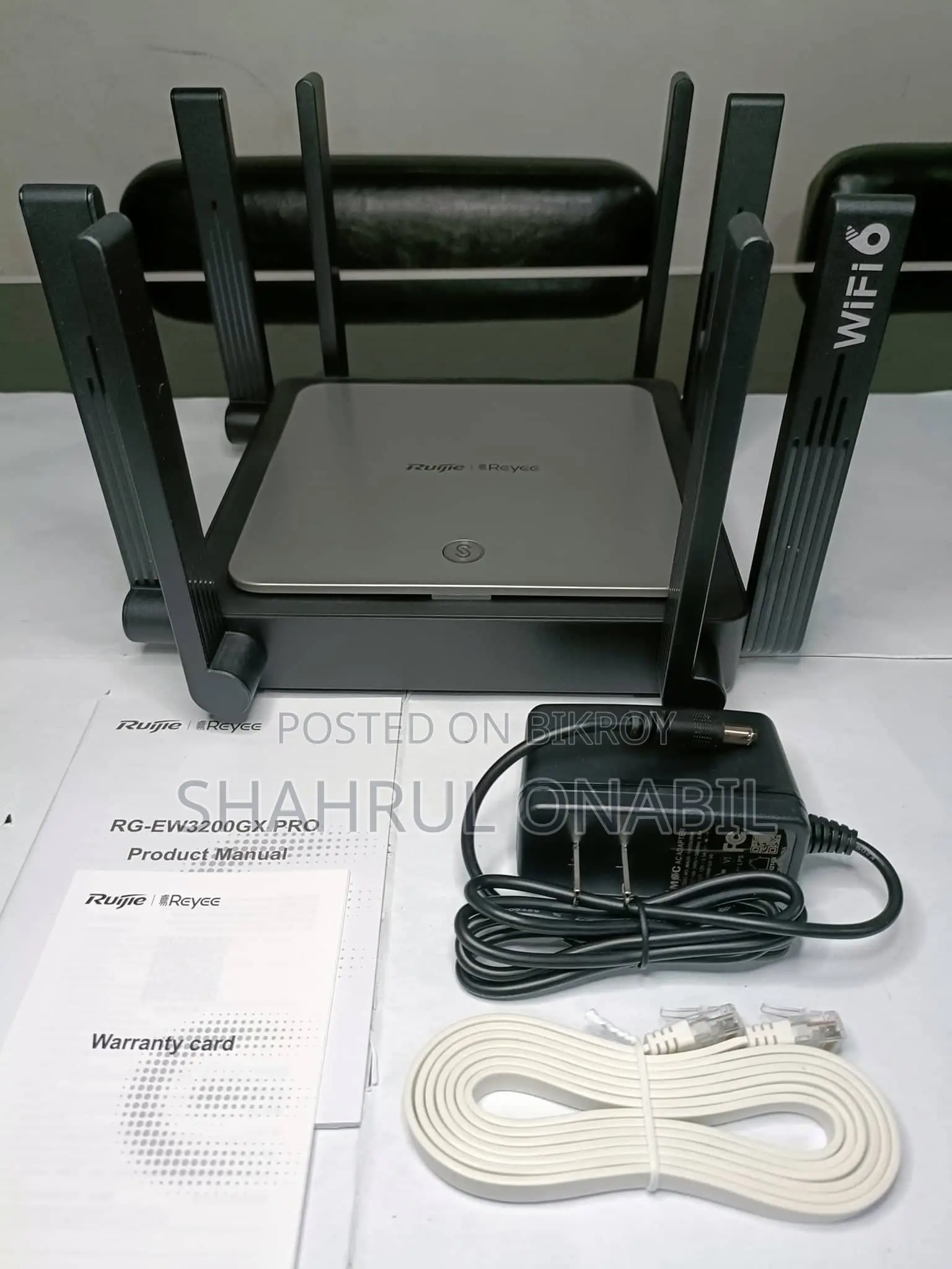 RG-EW3200GX PRO 3200M Wi-Fi 6 ডুয়াল-ব্যান্ড গিগাবিট মেস রাউটার
