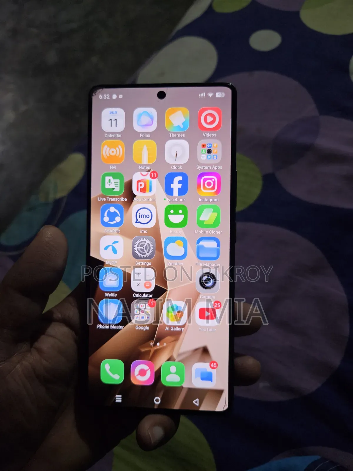 ইনফিনিক্স নোট ৫০ ৪জি ২৫৬ জিবি পিংক