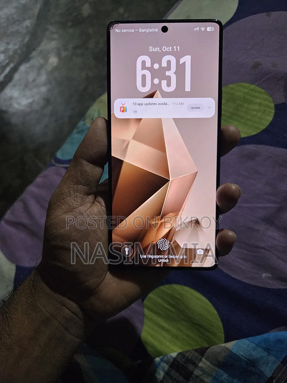 ইনফিনিক্স নোট ৫০ ৪জি ২৫৬ জিবি পিংক