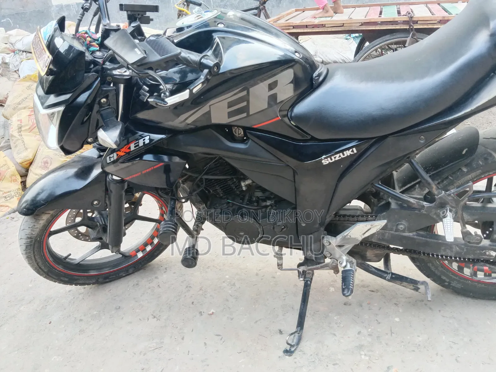 Suzuki Gixxer 2017 Black