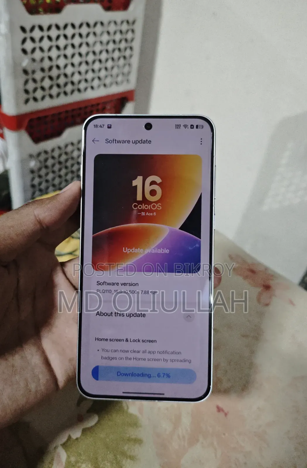 OnePlus Ace 256 GB Silver