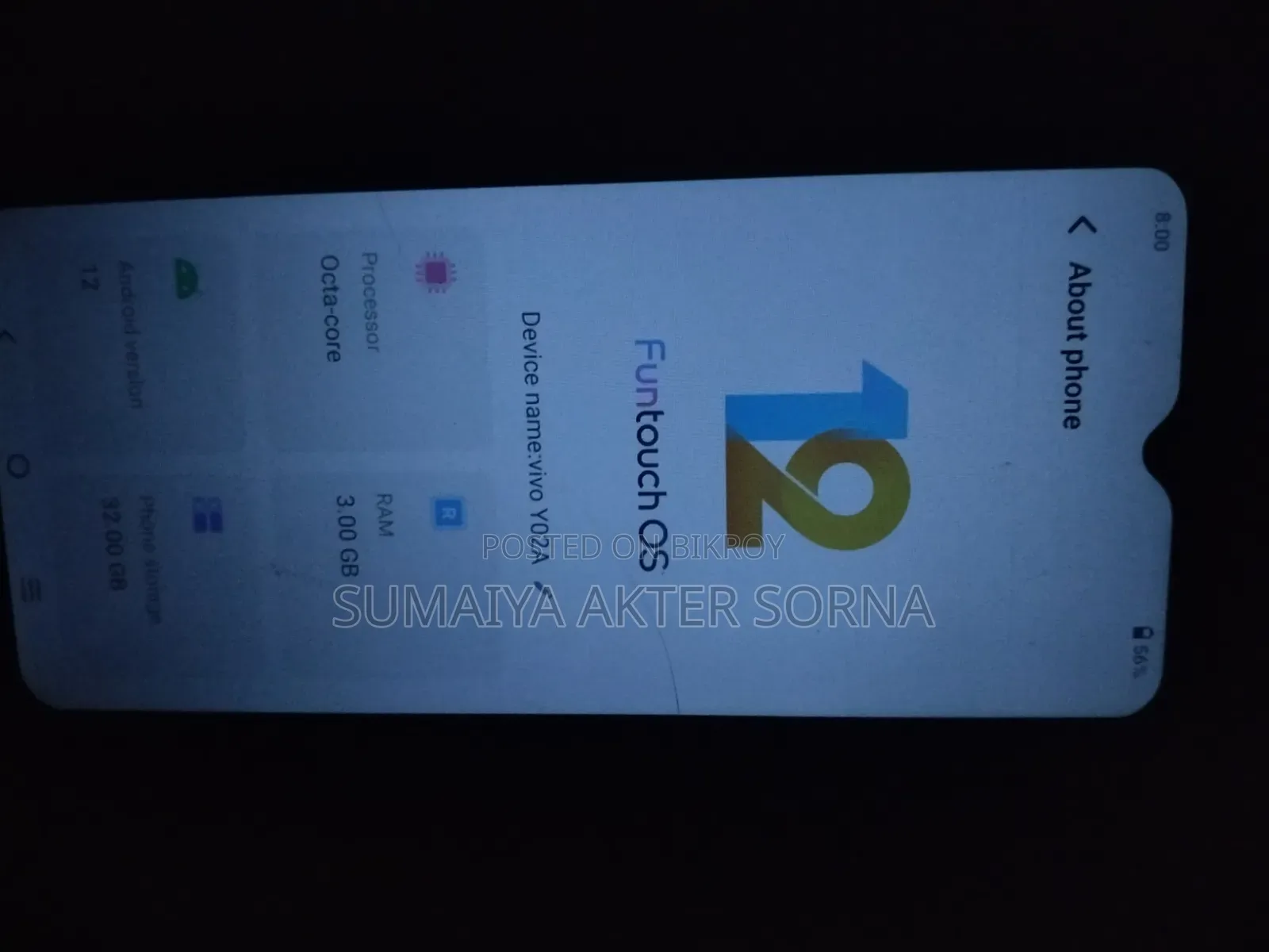 ভিভো ওয়াই০২এ ৩২ জিবি কালো