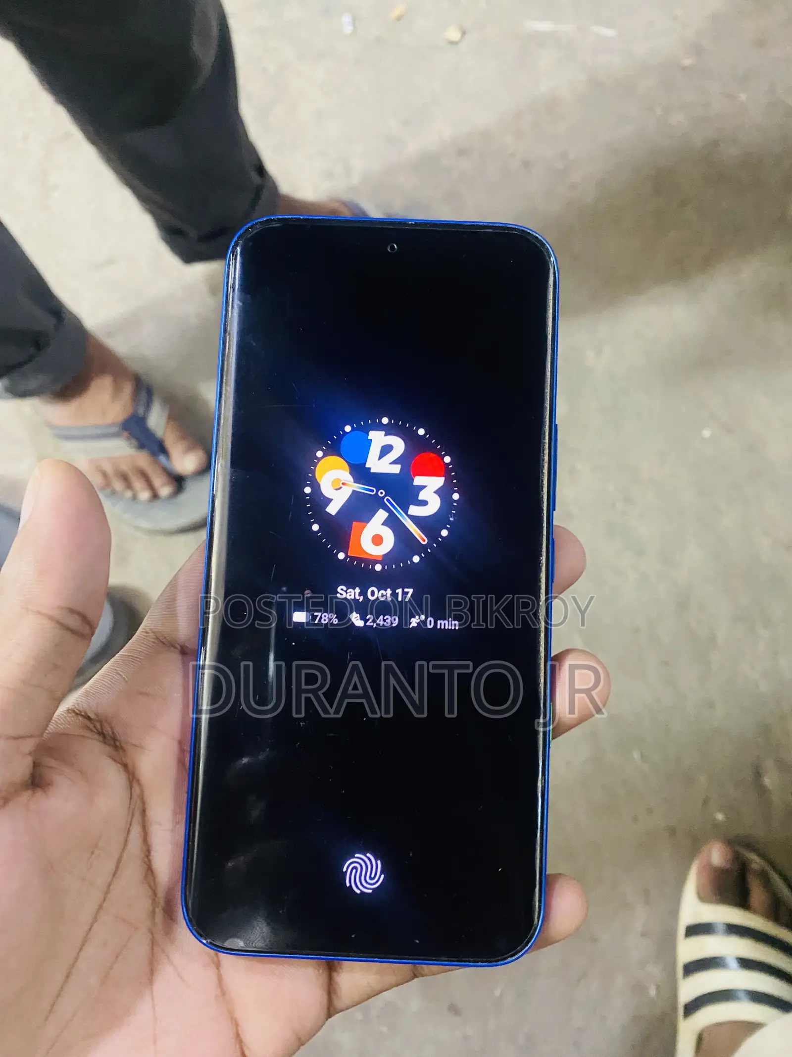 ইনফিনিক্স নোট এজ ২৫৬ জিবি নীল