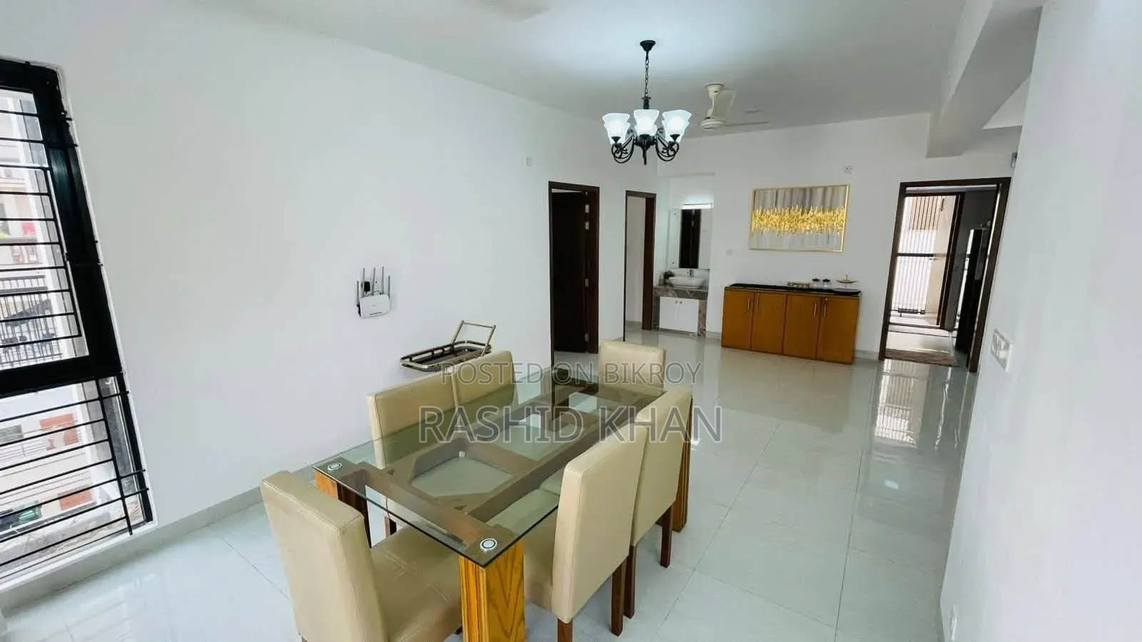 Furnished 3-bedroom Apartment in Bashundhara for rent