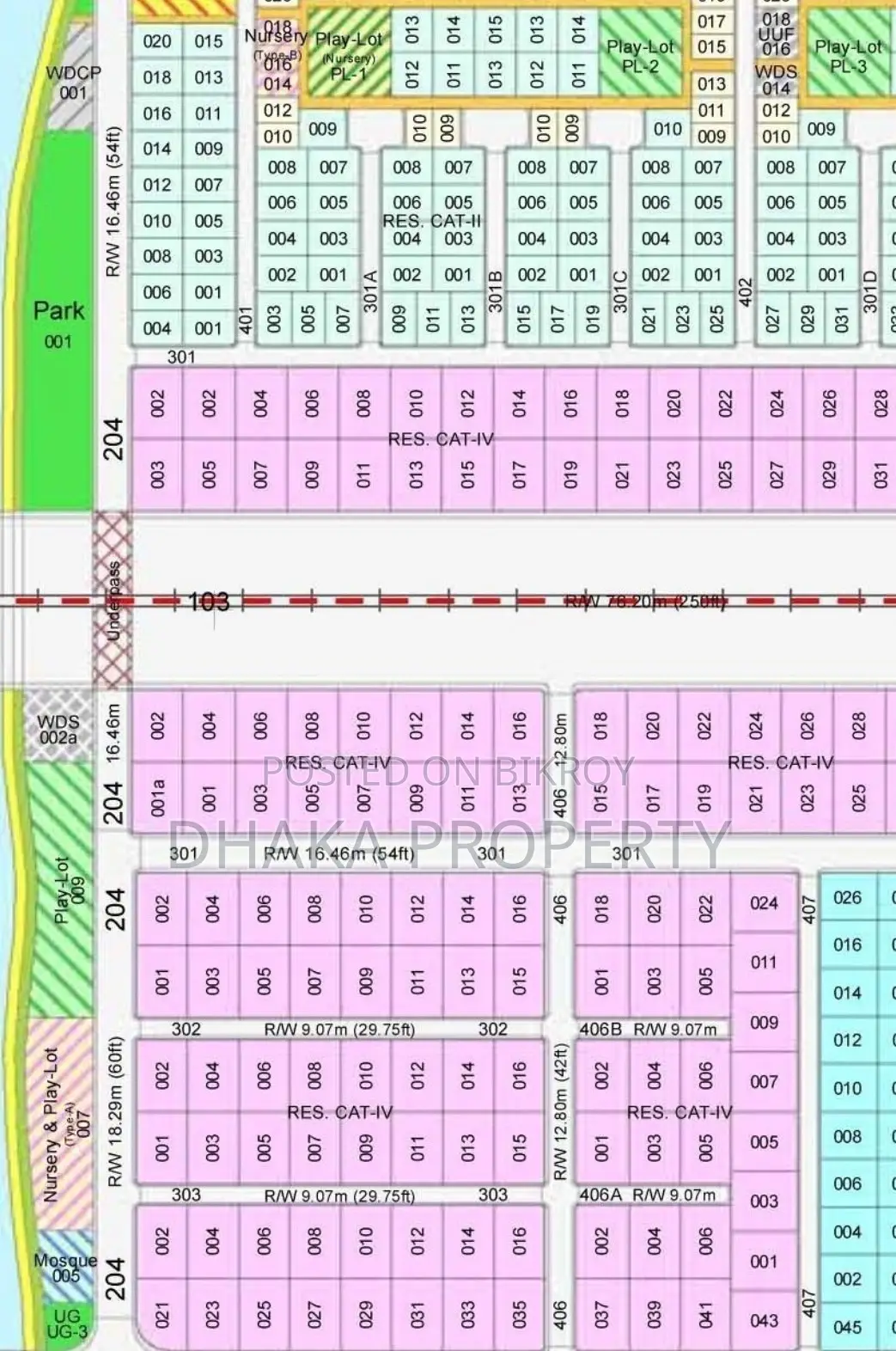 Nearby 300ft Expressway 10 Katha North at Sector-1