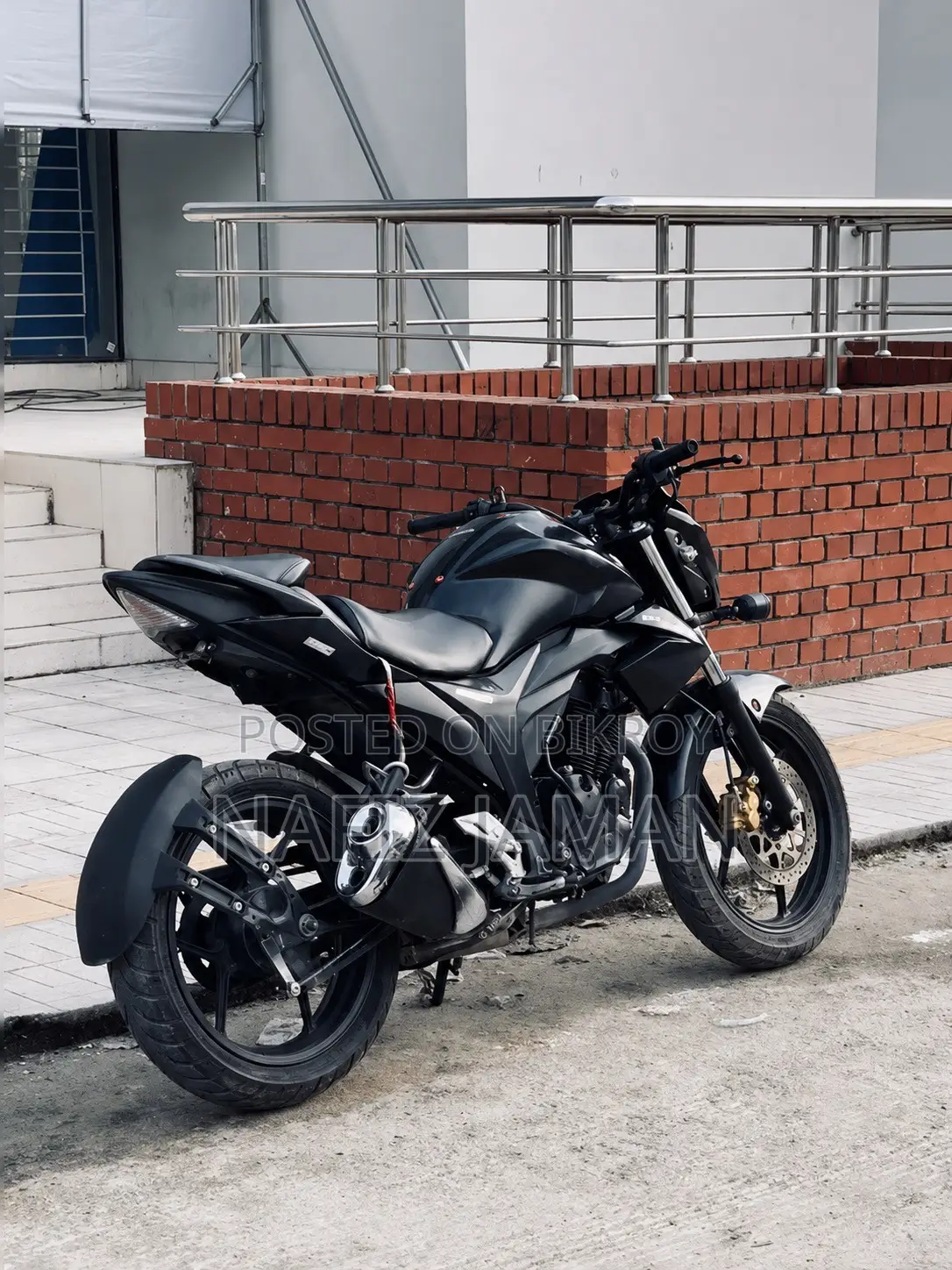 Suzuki Gixxer 2024 Black
