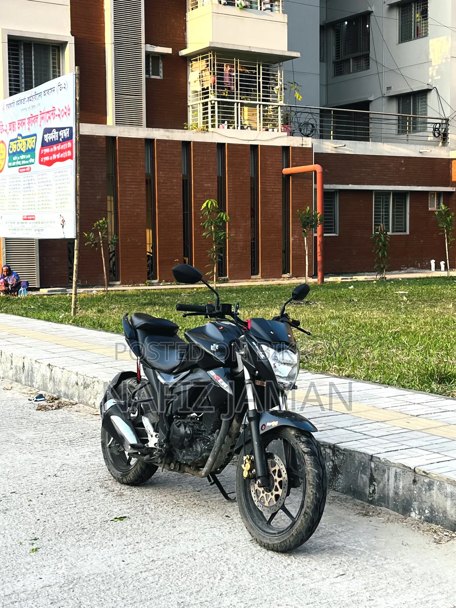 Suzuki Gixxer 2024 Black