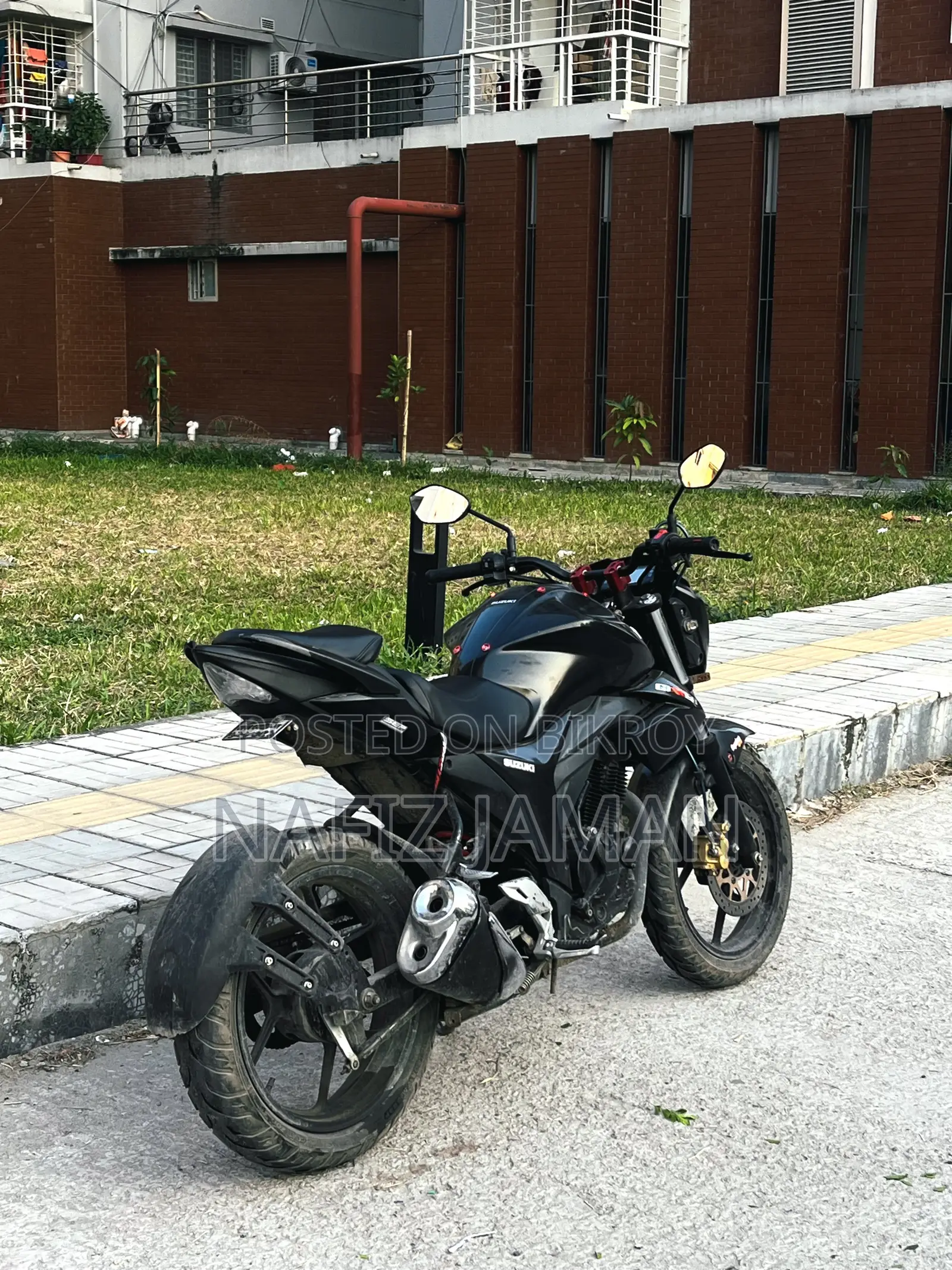 Suzuki Gixxer 2024 Black