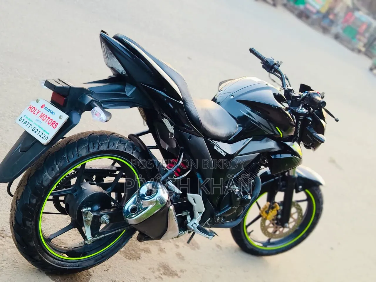 New Suzuki Gixxer 2025 Black