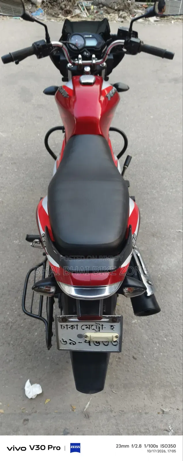 Bajaj Discover 125 2022 Red
