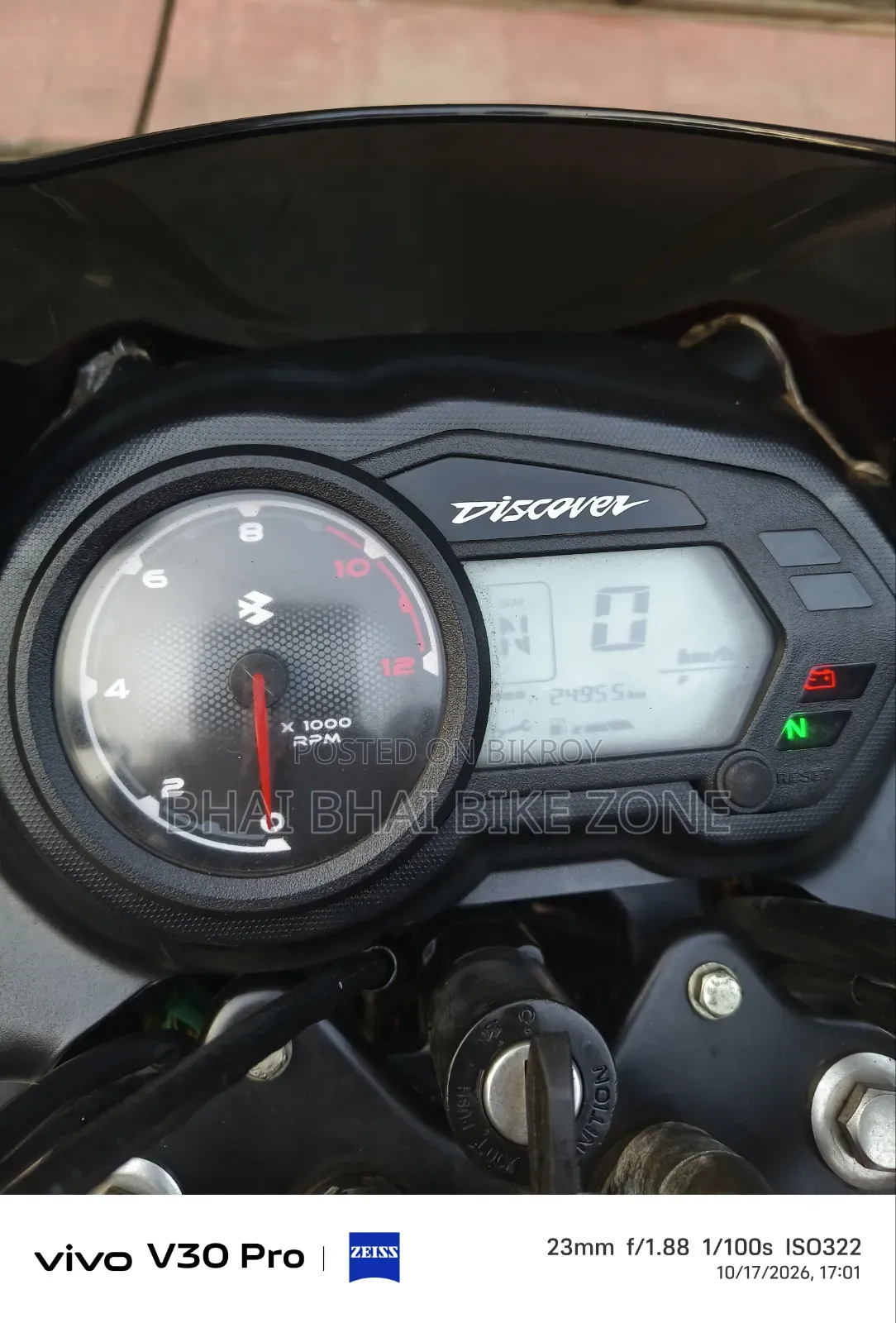 Bajaj Discover 125 2022 Red