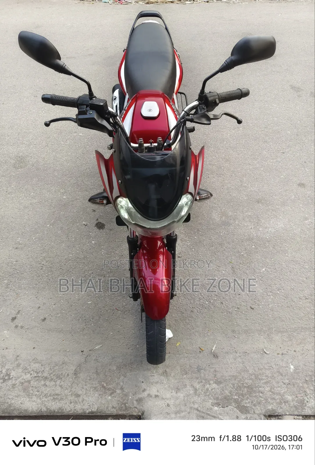 Bajaj Discover 125 2022 Red