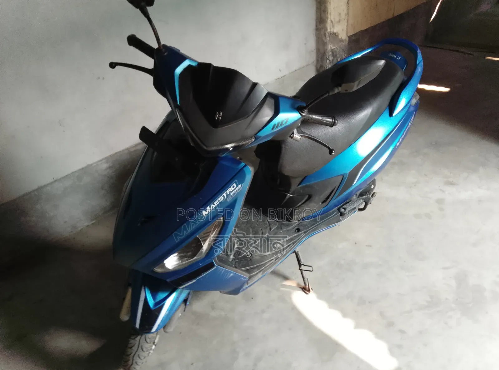 Hero Maestro Edge 125 2022 Blue