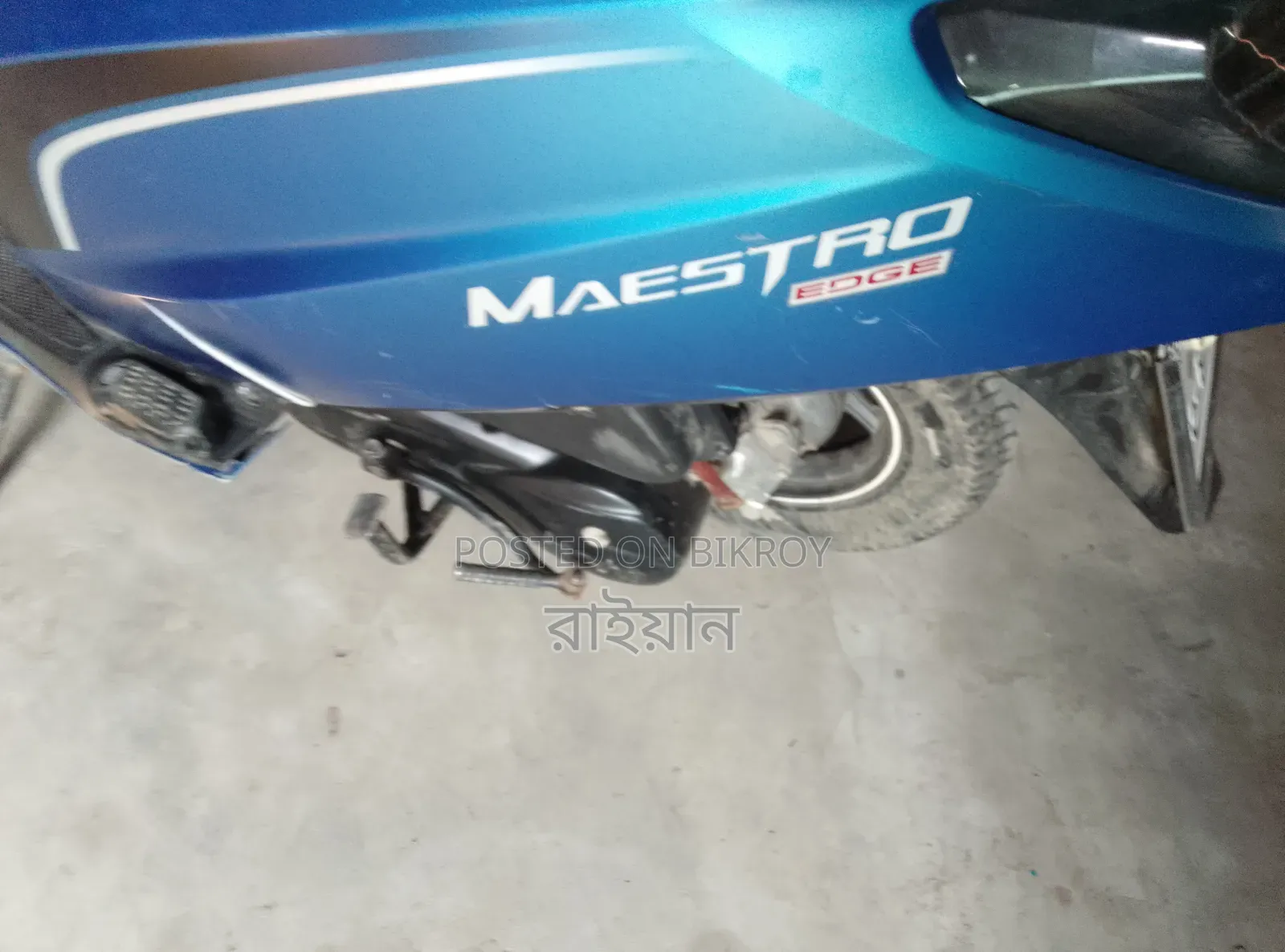 Hero Maestro Edge 125 2022 Blue