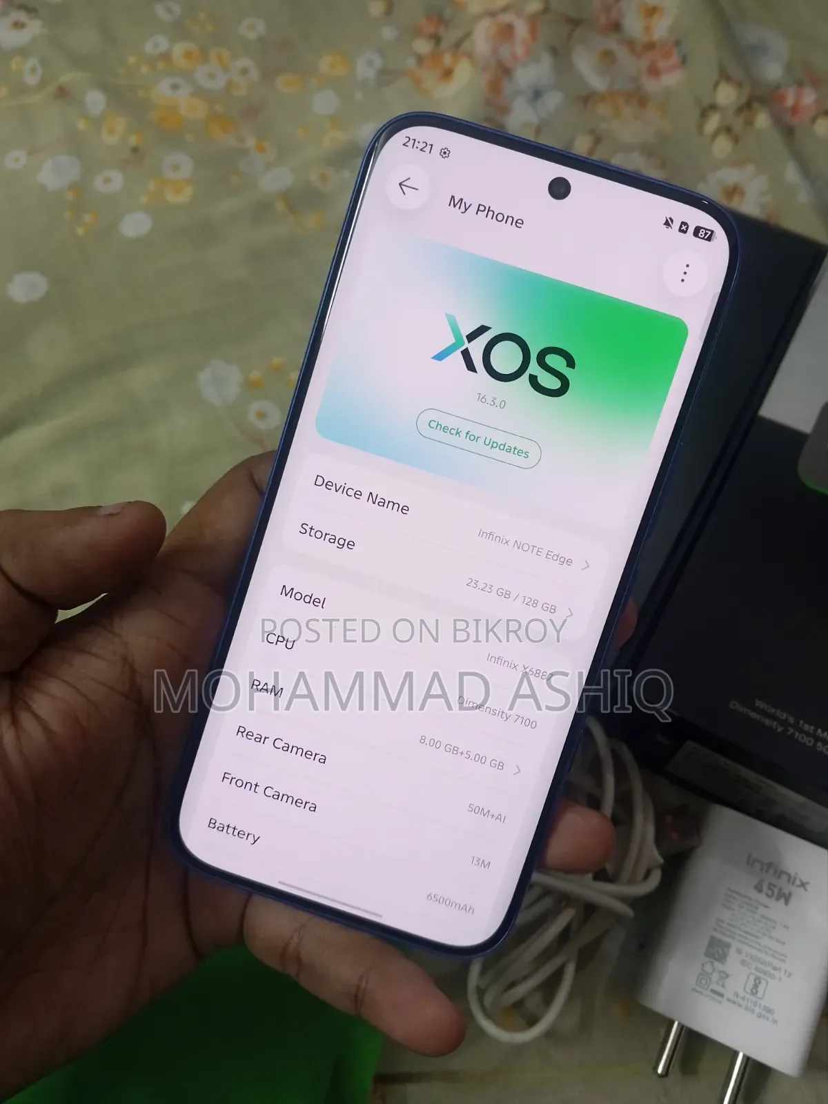 Infinix Note Edge 128 GB