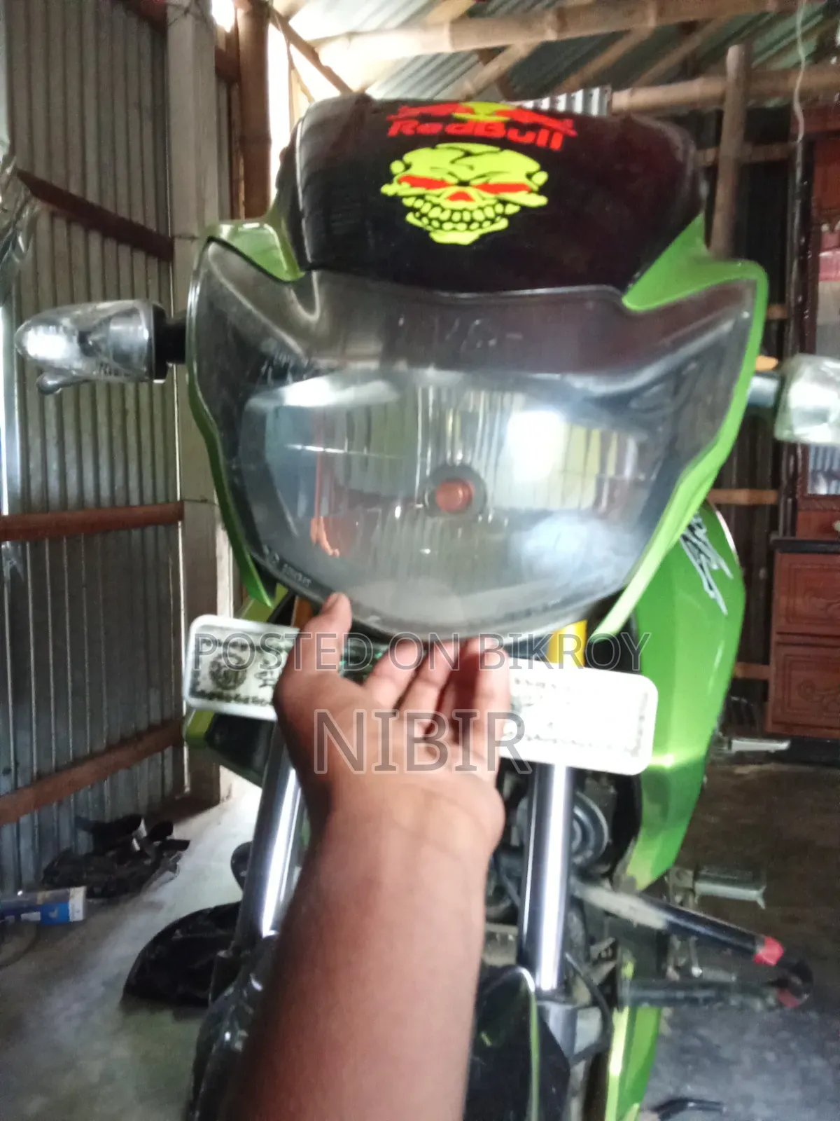 TVS Apache RTR 160 2V 2017 Green