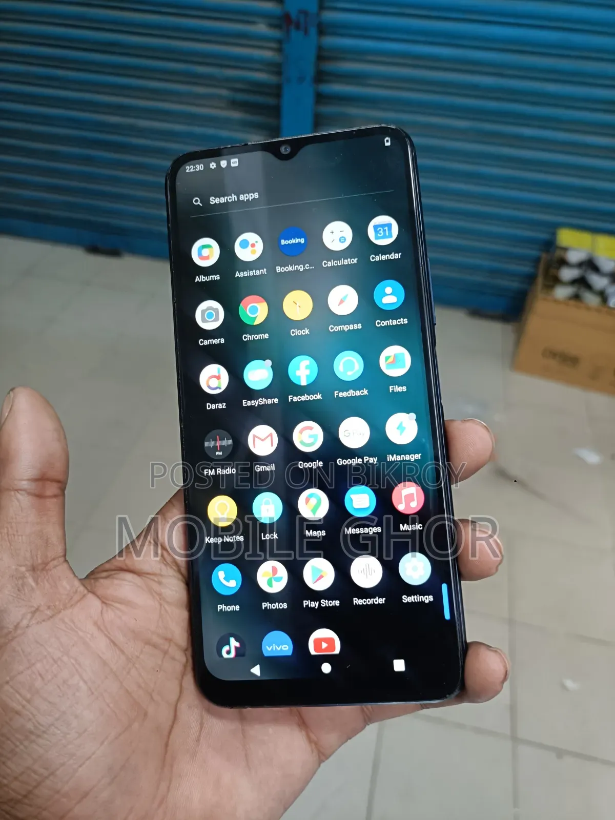 Vivo Y20 64 GB Blue