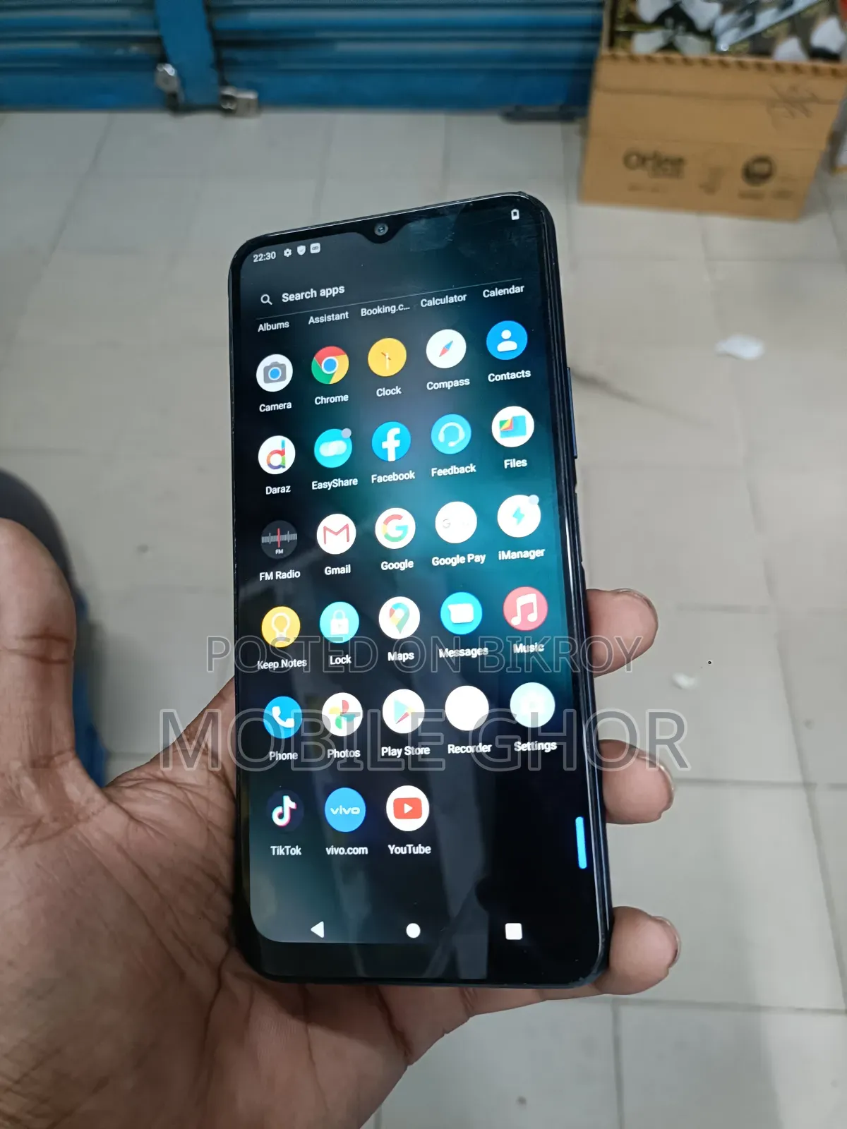 Vivo Y20 64 GB Blue