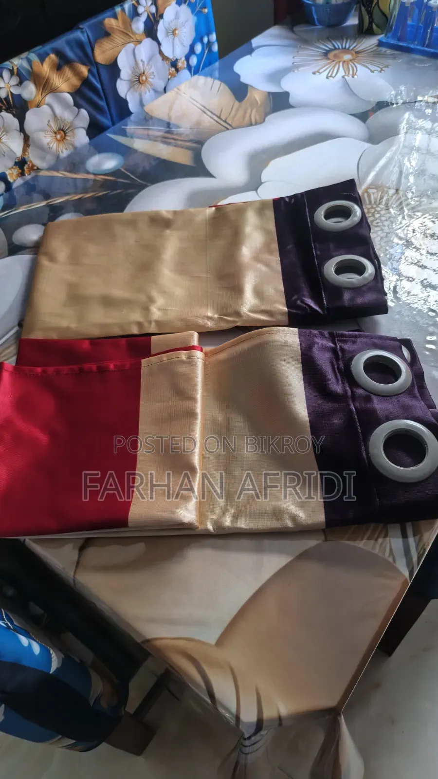A Pair of Window Curtains for Sale