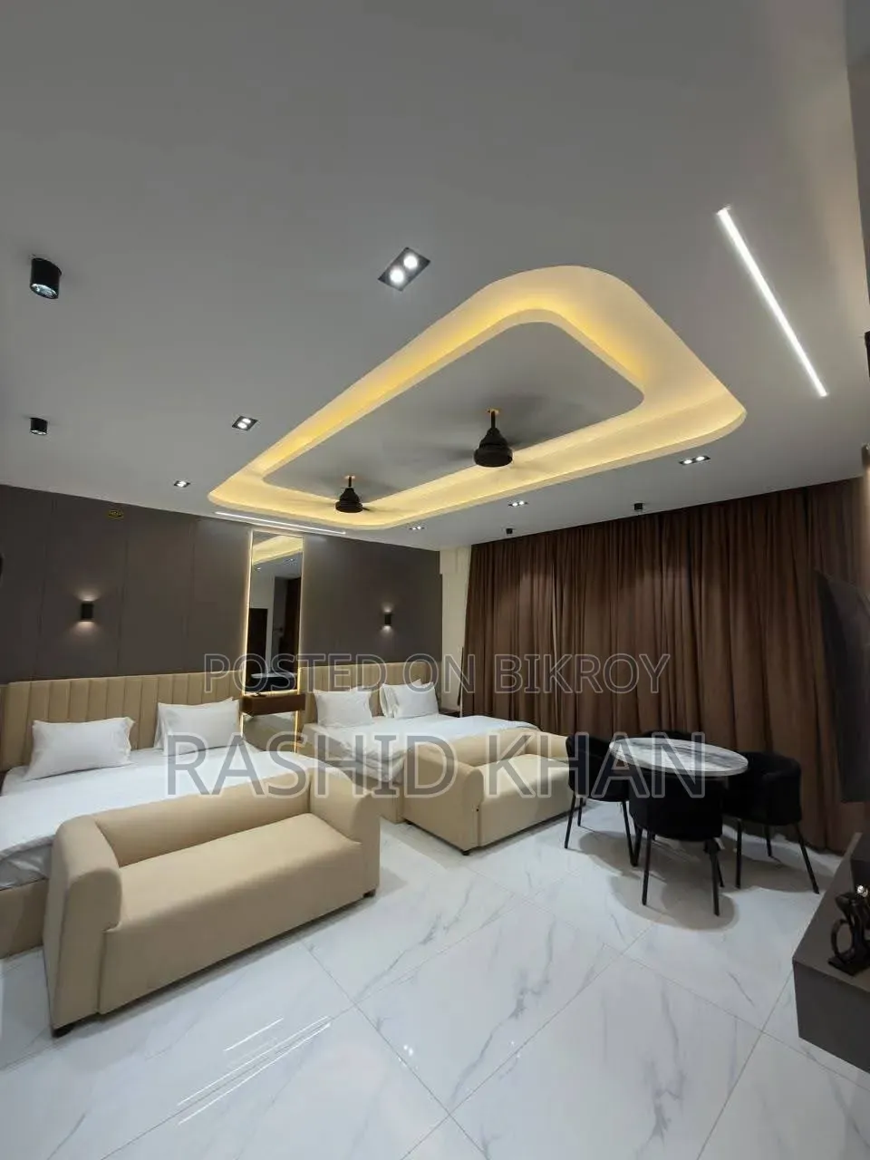 Furnished 3 Bedroom Apartment in Bashundhara for rent