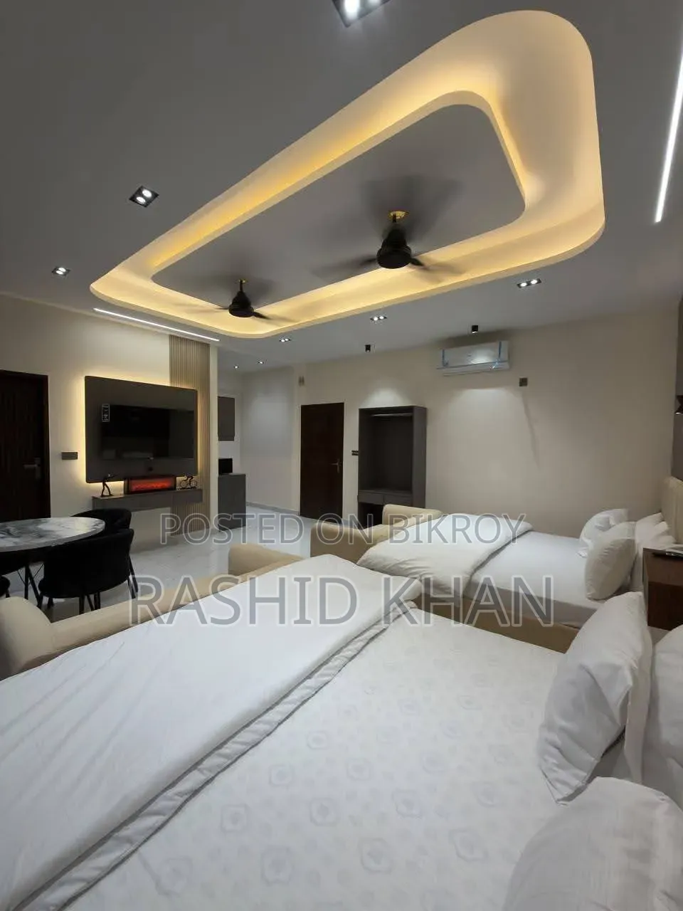 Furnished 3 Bedroom Apartment in Bashundhara for rent