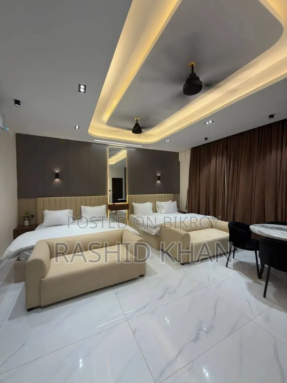 Furnished 3 Bedroom Apartment in Bashundhara for rent