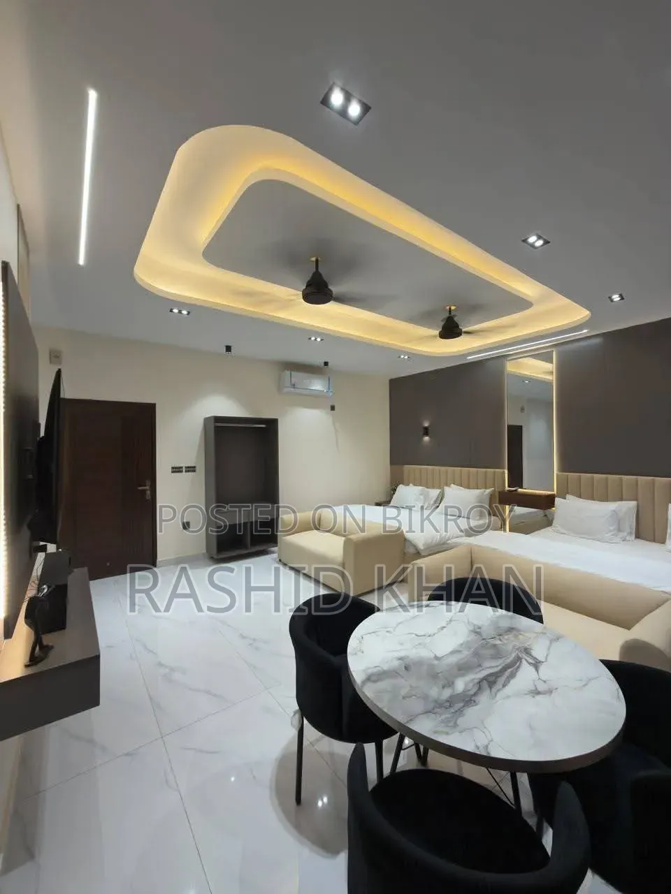 Furnished 3 Bedroom Apartment in Bashundhara for rent