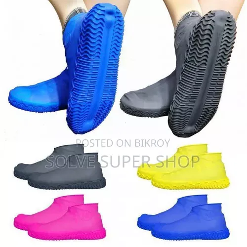 High Quality Waterproof Silicone Shoe Cover - 1 Pair