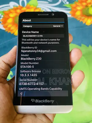 BlackBerry Z30 16 GB Black