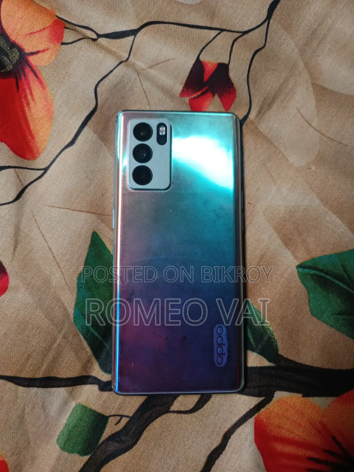 অপো রেনো৬ প্রো ৫জি ২৫৬ জিবি পার্পল