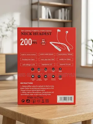 Hoko 200 Hours Best Quality Neckband.
