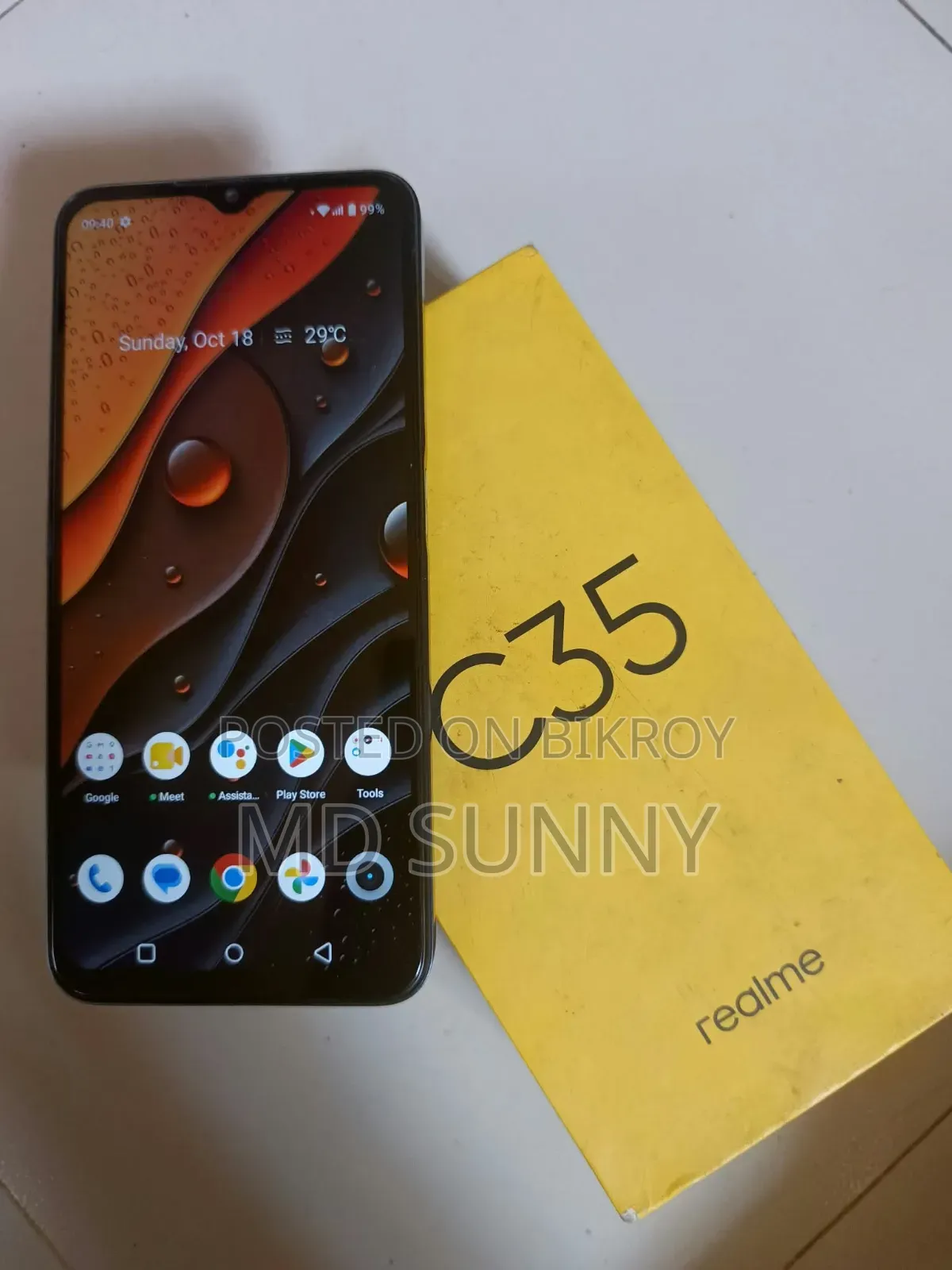 Realme C35 128 GB Black