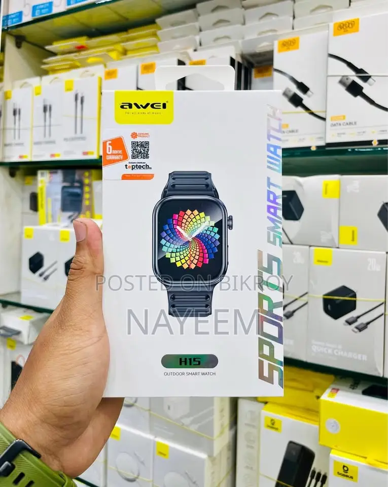 Awei H15 Bluetooth Calling Smartwatch