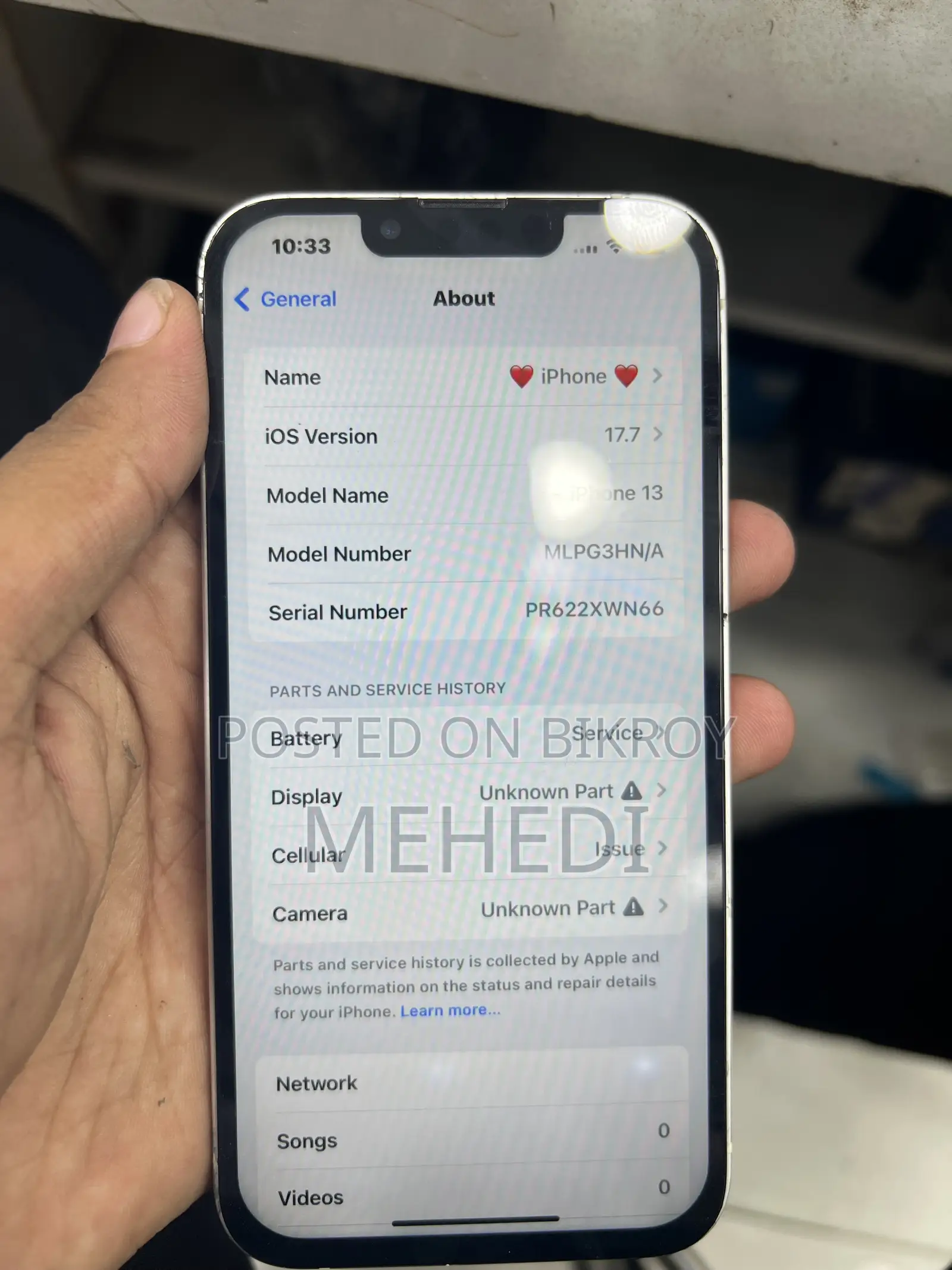 Apple iPhone 13 128 GB White