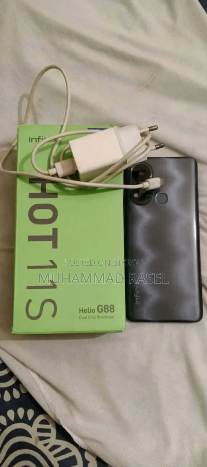 Infinix Hot 11s 128 GB Black