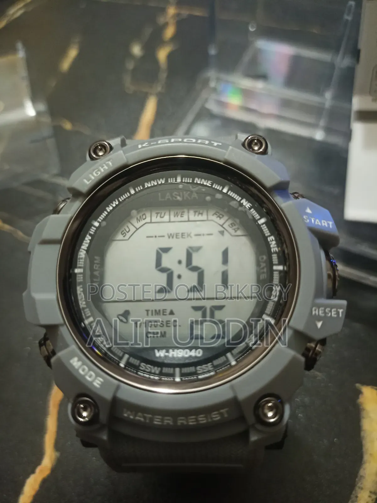 LASIKA W-H9040 LED Sports 100% Waterproof Digital Watch