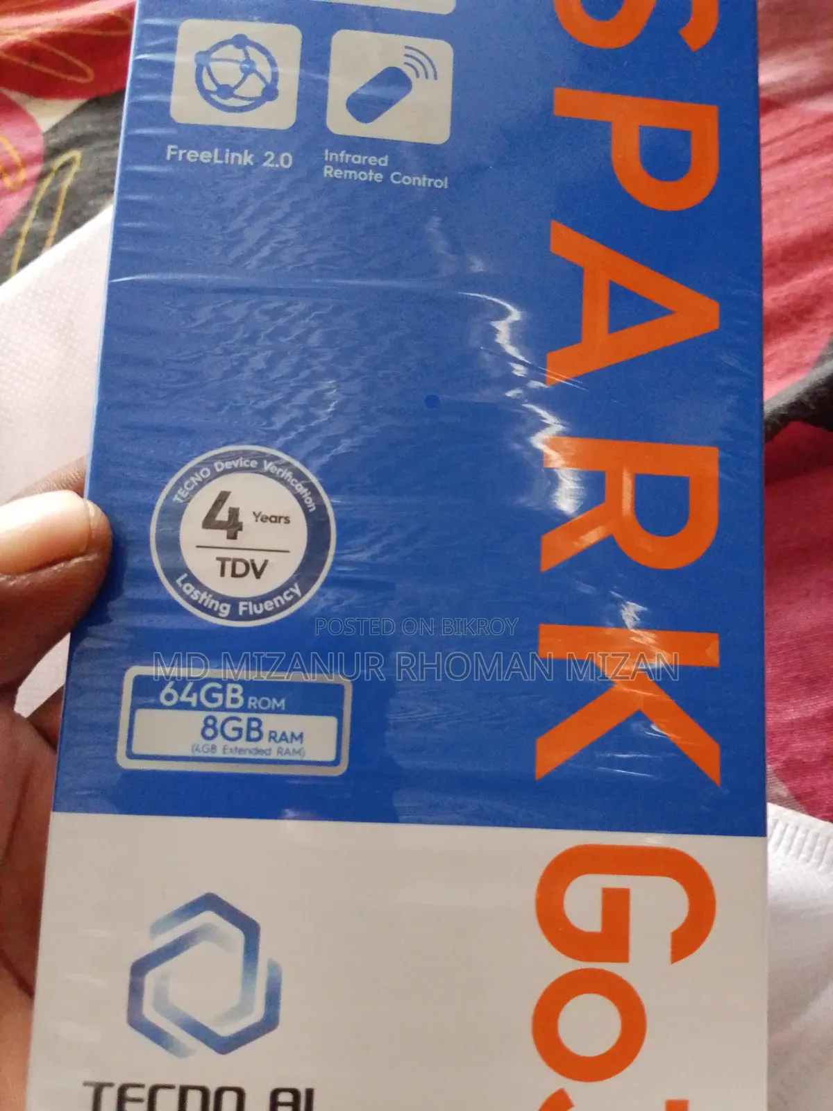 Tecno Spark Go 3 64 GB Silver