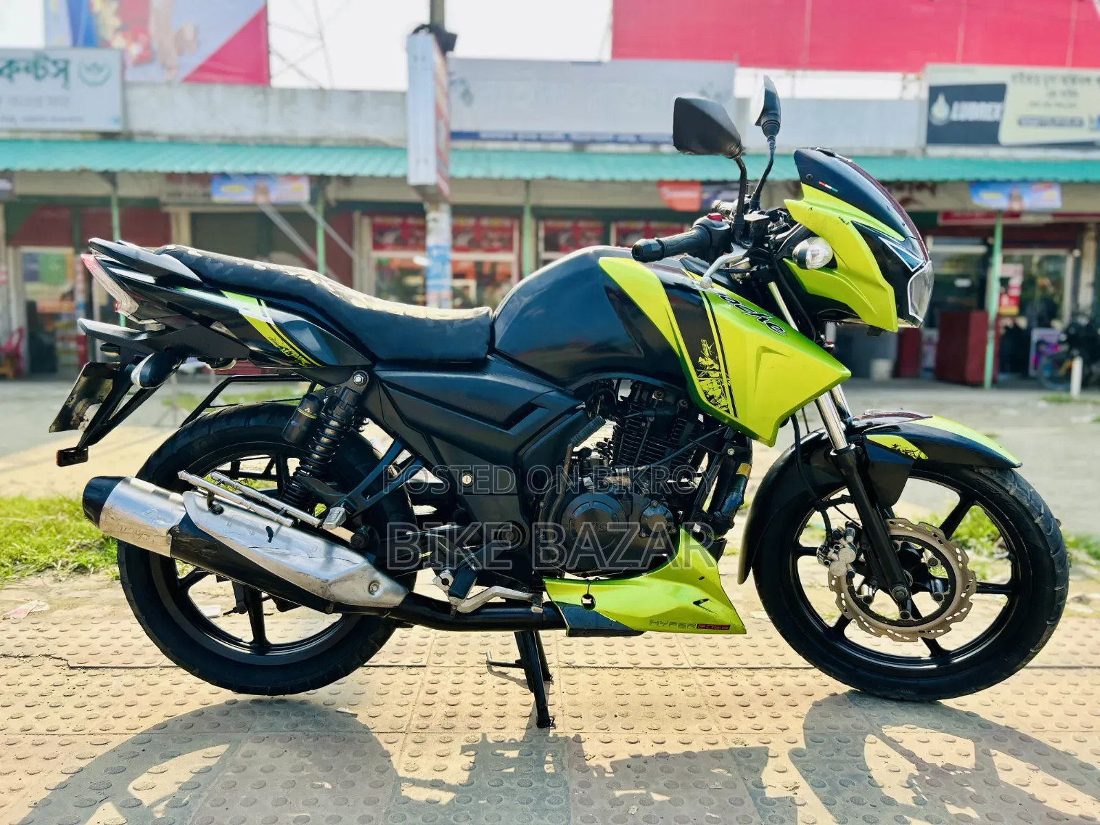 TVS Apache RTR 160 2V 2015 Black