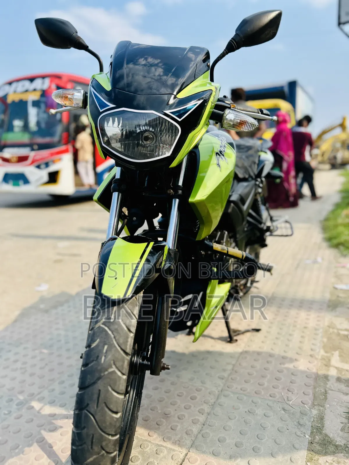 TVS Apache RTR 160 2V 2015 Black