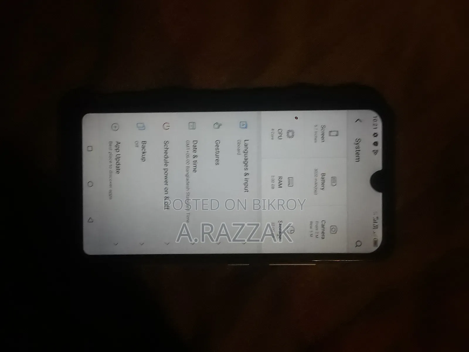 Itel A26 32 GB Gray