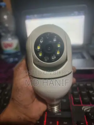 V380 Bulb Holder Camera 2MP 1080P | 360° Panoramic WiFi