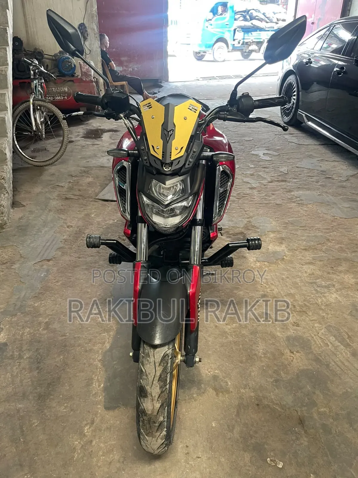 ইয়ামাহা এফজেডএস ভি৩ ২০২৪ রেড