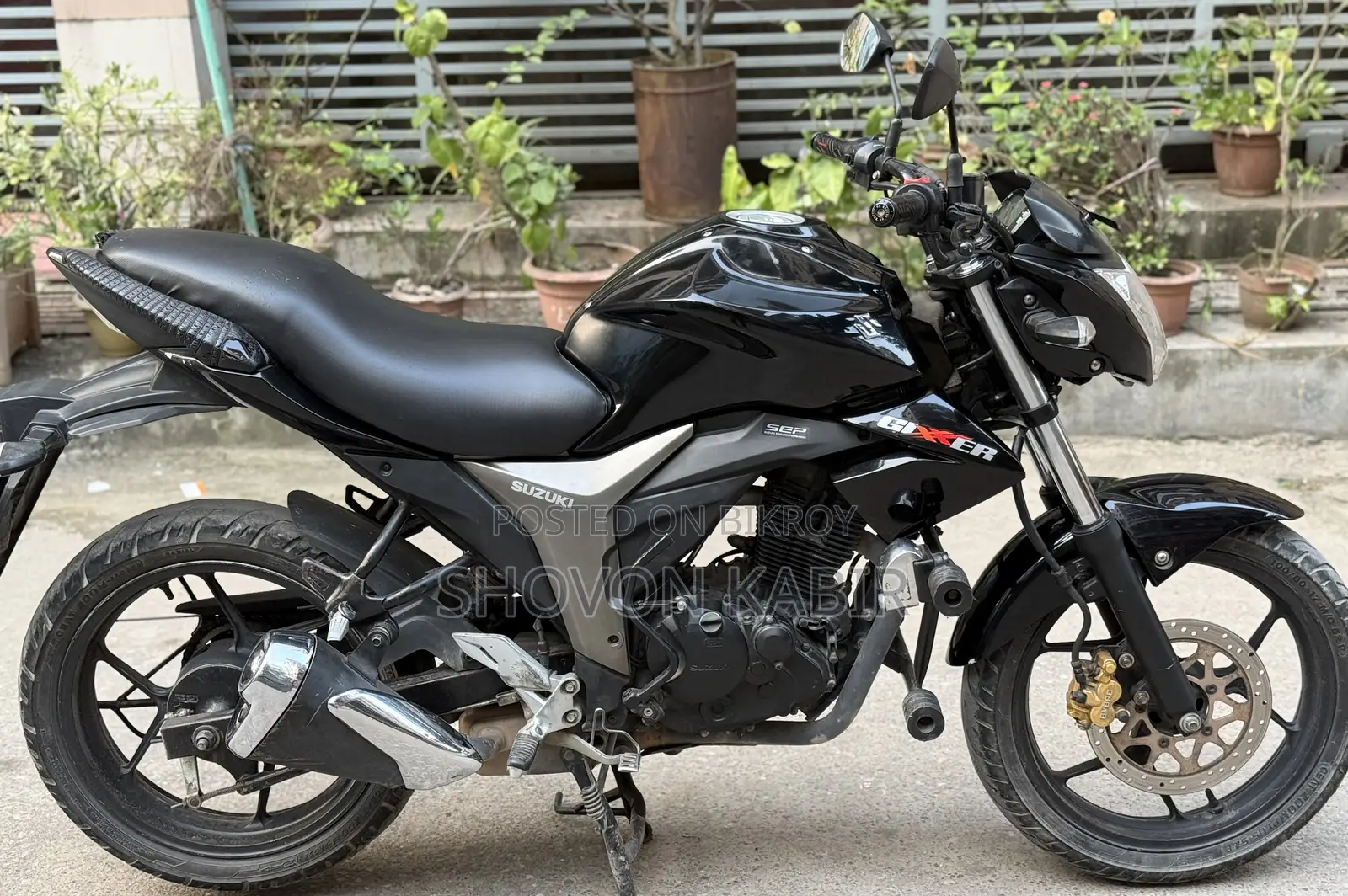 Suzuki Gixxer 2023 Black