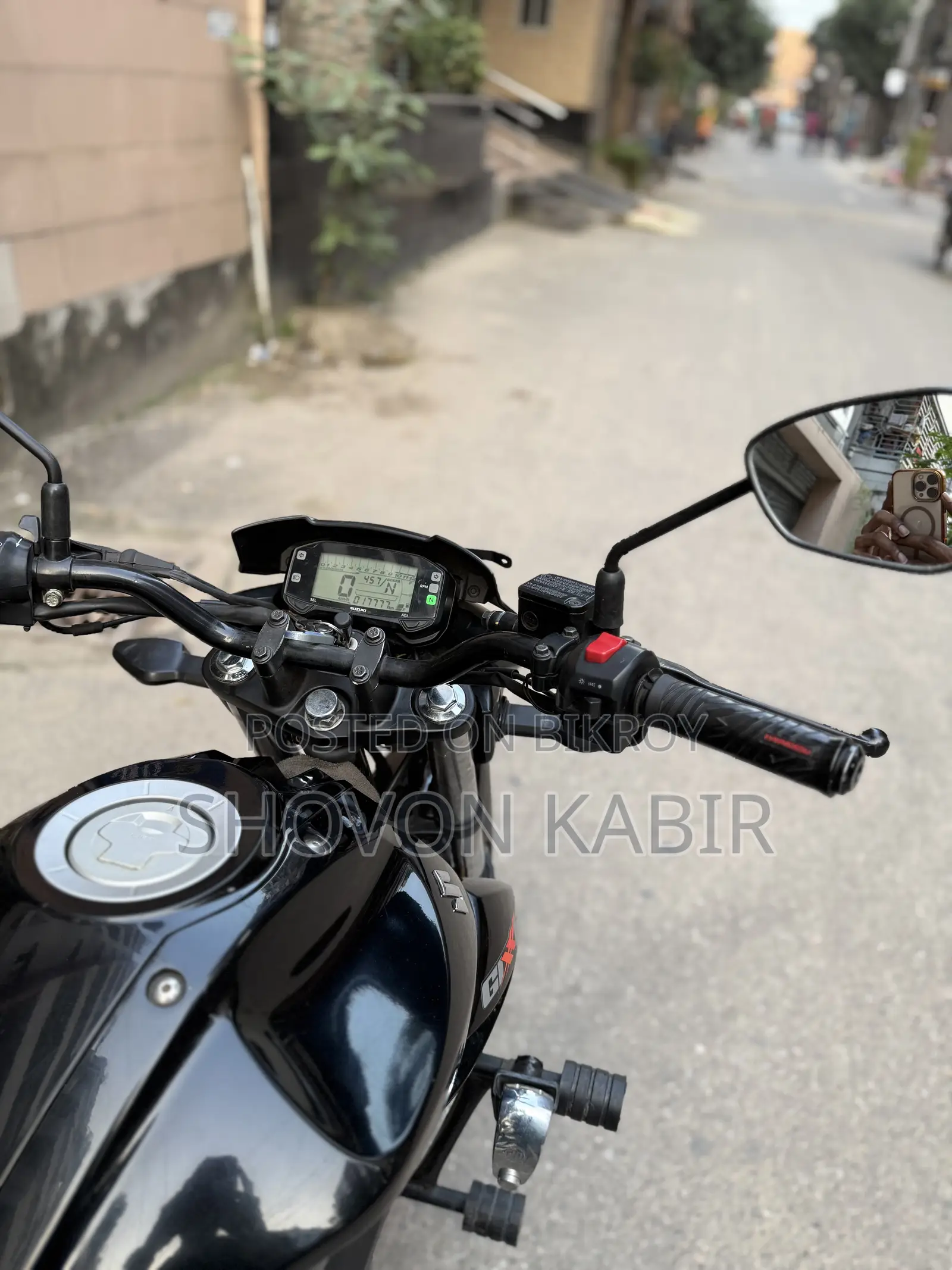 Suzuki Gixxer 2023 Black