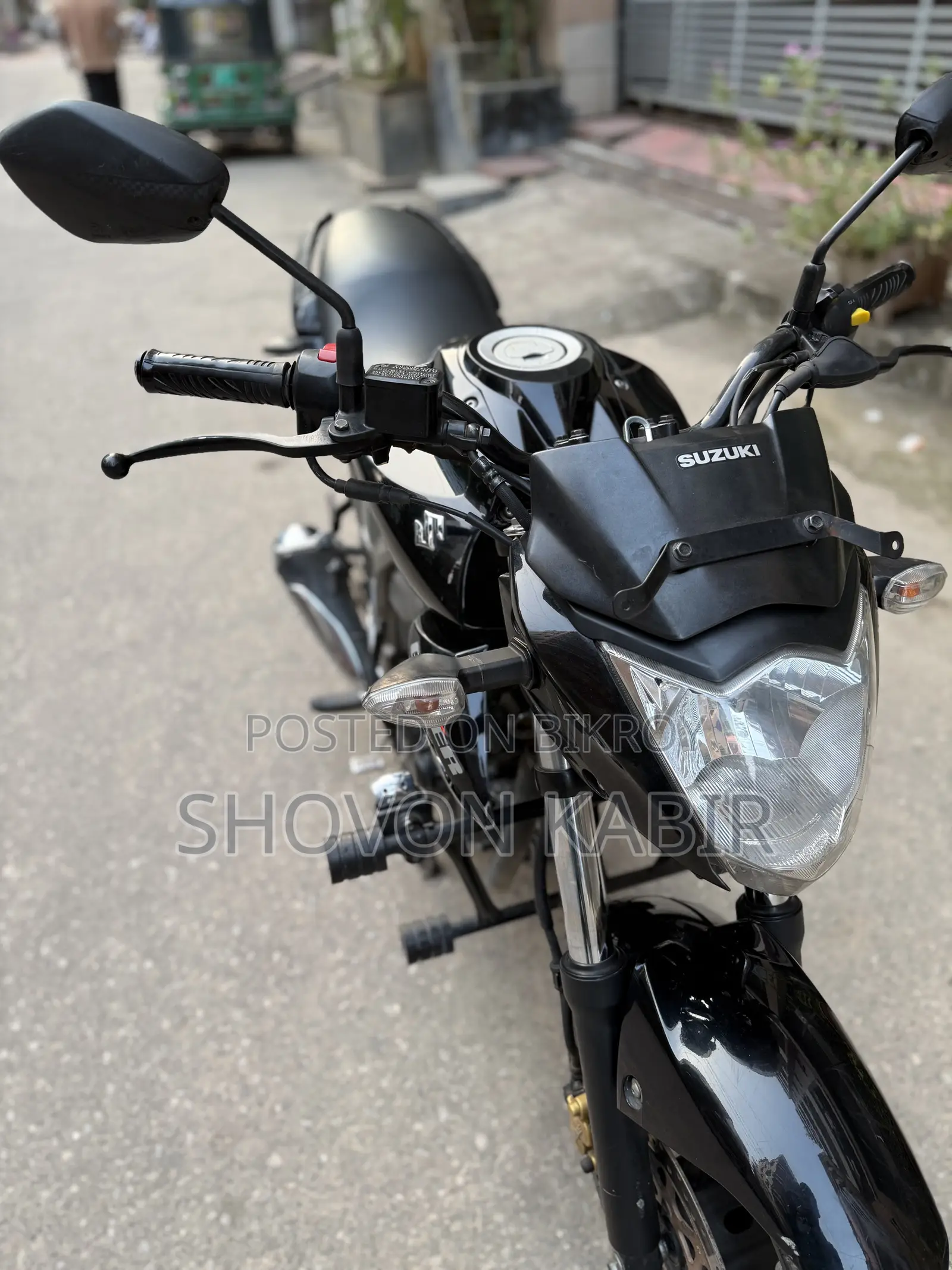 Suzuki Gixxer 2023 Black